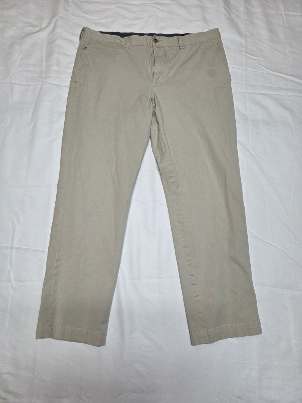 Polo Ralph Lauren Mens Stretch Straight Fit Chino Pants Tan Khaki 36x30
